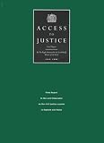 Access to Justice: Final Report to the Lord Chancellor on the Civil Justice System in England and Wales
