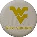 West Virginia University Mountineers white tire cover, Size M