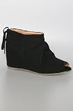 80%20 The Georgie Handkerchief Tie Hidden Wedge in Black,Shoes for Women