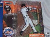 McFarlane Toys MLB Sports Picks Series 1 Action Figure Mike Piazza (New York Mets) White Jersey Uniform Chase Alternate Variant