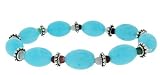 Melon Style Bracelet - Amazonite