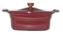 Lafont 5 1/2-Quart Round French Oven, Burgundy