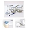 Lagrange 430101 7 pots pour yaourti�res Couvercles avec zone de marquage