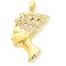 14k Nefertiti Charm