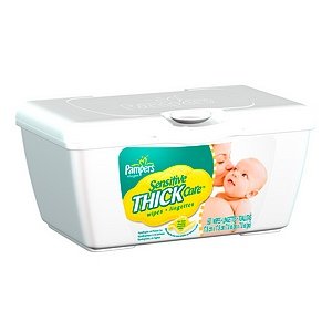 Pampers Pampers Sensitive ThickCare Wipes, Pop-Up Tub 60 ct (Quantity of 6)