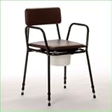 Bedroom Commode - Height Adjustable