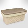 Step 2 7142B2 WickerWeave Storage Bench
