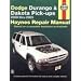 DODGE DURANGO & DAKOTA PICKUPS 2000-2003 (Hayne's Automotive Repair Manual)