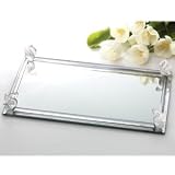 SWAN MIRROR TRAY - 9X14 SWAN MIRROR TRAY