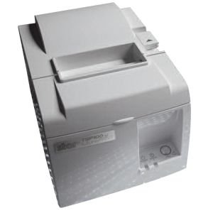 Star Micronics TSP100 TSP143LAN Receipt Printer. TSP143L THERM FRICTN CUTR ENET LAN GRAY INT PS USB CBL INCL RP-TR. Monochrome - Direct Thermal - 125 mm/s Mono - 203 dpi - Fast Ethernet