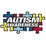 Autism Awareness Puzzle Car Magnet 8" X 4" Autism Awareness Puzzle Piece Car Magnet