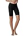 YOGARURU Women's Tummy Control Fitness Workout Running Yoga Shorts (S-3XL), Black, XL