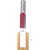 Freud 12-140 5/8-Inch Diameter by 1-1/2-Inch Double Flute Straight Router Bit with 1/2-Inch Shank