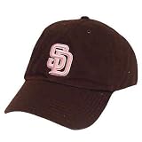 MLB SAN DIEGO PADRES CALIFORNIA BROWN PINK HAT CAP
