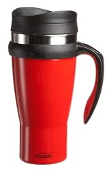 Trudeau Drivetime Travel Mug, Red