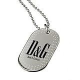 D&G Dog-Tag Pendant DJ0633