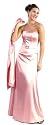 #5018 - BEST SELLER - Perfect formal evening dress for any formal occasion. Full Length Satin Dress