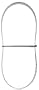 DELTA 28-176 9-Inch Band Saw Blade 1/8-Inch x 59-1/2-Inch, 14 Teeth per Inch