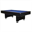Black Champion 8' Pool Table Felt Color: Red