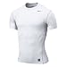NIKE Shirt Männer, weiß, M