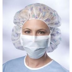^Surgical Masks - Soft Surgical Mask With Ties - Soft Surgical Mask With Ties, Latex-Free Min.Order is 1 CS ( 6 box / Case; 300 Each / Case; )