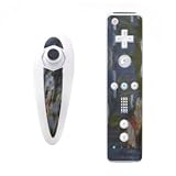 Monet - Water Lilies Design Nintendo Wii Nunchuk + Remote Controller Protector Skin Decal Sticker