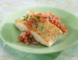 2 Halibut Selects (2 included) - Halibut Portion Selects 8 oz by Fish Fillets