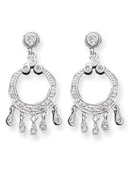 Sterling Silver CZ Earrings QE3223"