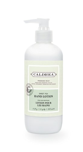 Caldrea Hand Lotion, Sweet Pea, 11-Ounce Bottles (Pack of 6) by Caldrea