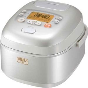 【クリックで詳細表示】TOSHIBA 真空ひたし圧力かまど炊き 真空圧力IH保温釜1.8L RC-18VXD(SS) シャンパンシルバー
