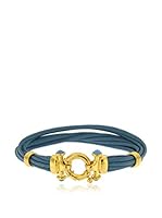 Bellavita Pulsera  plata de ley 925 milésimas bañada en oro