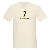 Luis Figo Ash Grey T-Shirt Light T-Shirt by CafePress