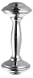 Empire Silver Pewter Dumbbell Rattle