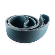 2 X 42 Inch 120 Grit Metal Grinding Zirconia Sanding Belts, 6 Pack
