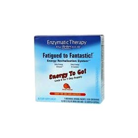Enzymatic Therapy Fatigued to Fantastic Energy Enfusion & Energy B Complex, 19 oz and 30 caps