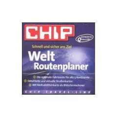 CHIP Welt-Routenplaner, 1 CD-ROM Die optimale Fahrtroute f�r alle 5 Kontinente. F�r Windows 95