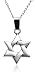 Sterling Silver Children's Star of David Pendant, 15
