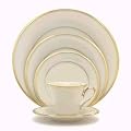 Lenox Eternal Gold-Banded Fine China 5-Piece Place Setting, Service for 1