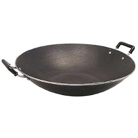 16 Inch Iron enamel Wok by 