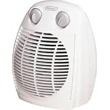 Delonghi HVN2532B 2.4kw Quiet Fan Heater with Oscillating Base