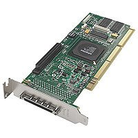 Adaptec SCSI RAID 2130SLP Kit Controller RAID PCI-64Bit U-320 SCSI 15 Devices 1 Channel
