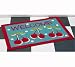 Cherry Pie floor WELCOME MAT rug wool home decor throw cherries