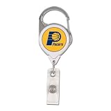 Indiana Pacers Official Retractable Badge Holder Keychain