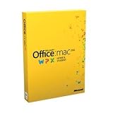 NEW Office Mac Home Student 2011 - GZA-00136