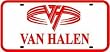 VAN HALEN LICENSE PLATE sign * music rock