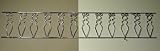 Trellis Frieze Elements-Female Figures (TFE 2f-FF) -Handmade Aluminum Trellis-Frieze Panels from Brooks Design