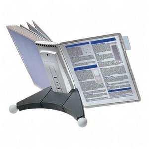 Durable 5542-10 Sherpa Reference Desk System Panels, Gray