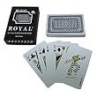 Set of 3 One Blue Deck- Royal Plastic Playing Cards w/Star Pattern