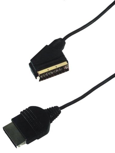 Childrens Toyshop  Video Games : Xbox Scart Cable with AV Adaptor