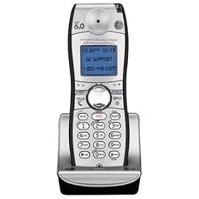 GE 28101EE1 Dect 6.0 Accessory Handset for 28129 Cell Fusion Seriesb Phones (Silver)